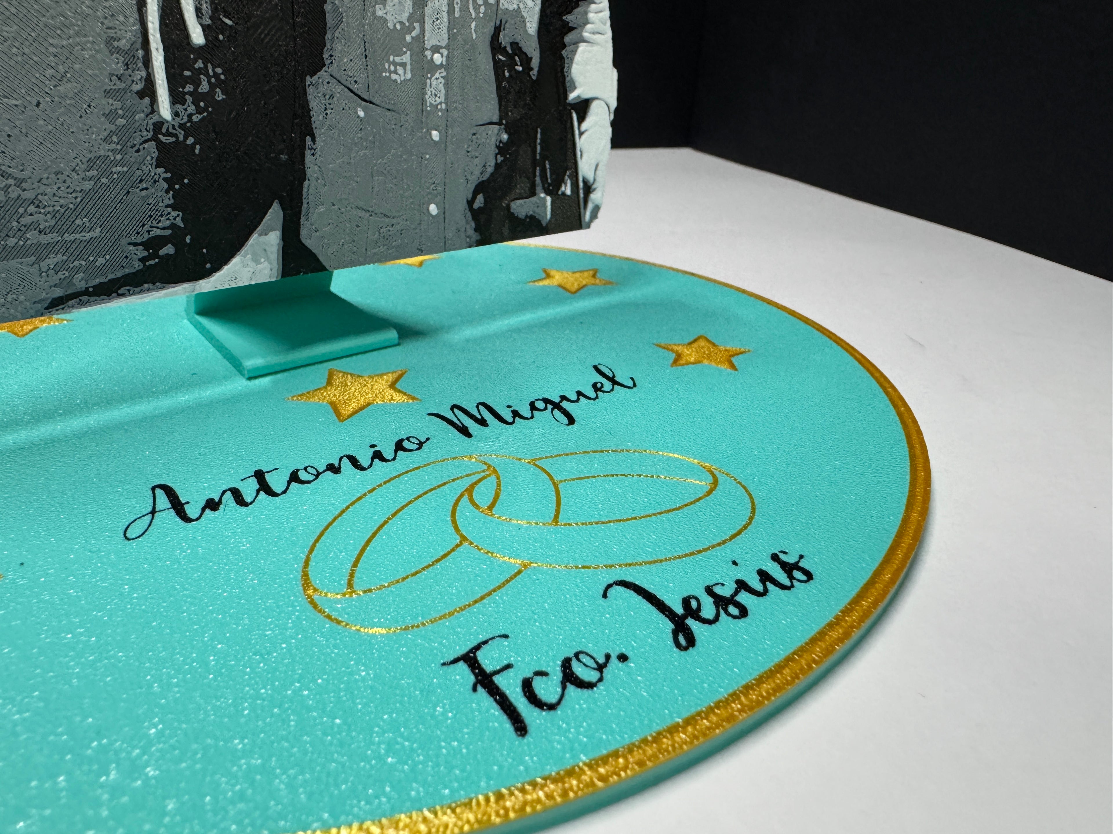 Toppers para boda personalizados