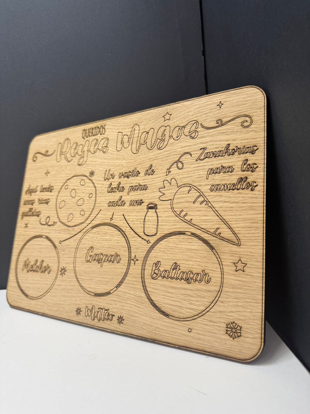 Bandejas para Reyes o Santa personalizadas