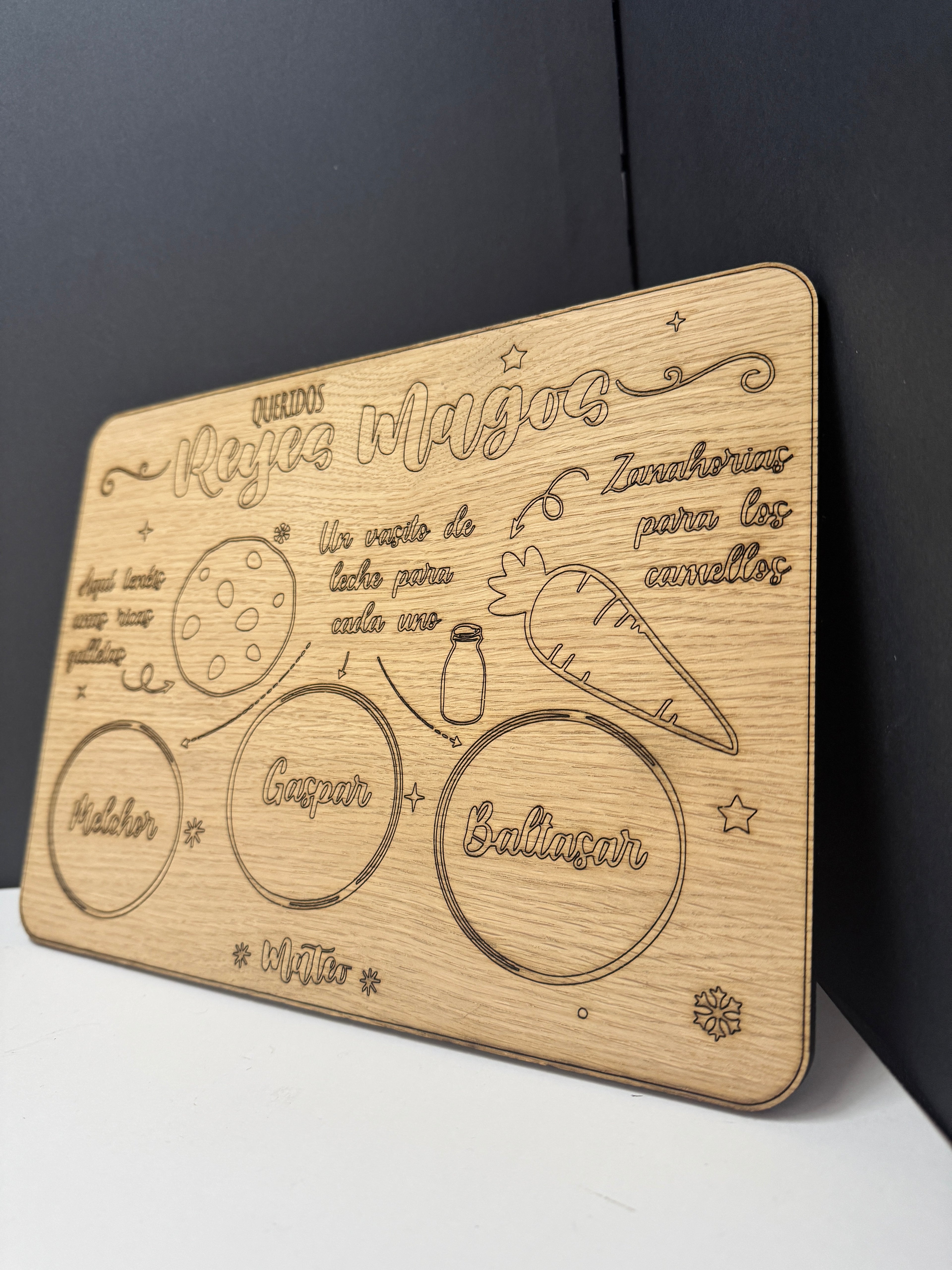 Bandejas para Reyes o Santa personalizadas