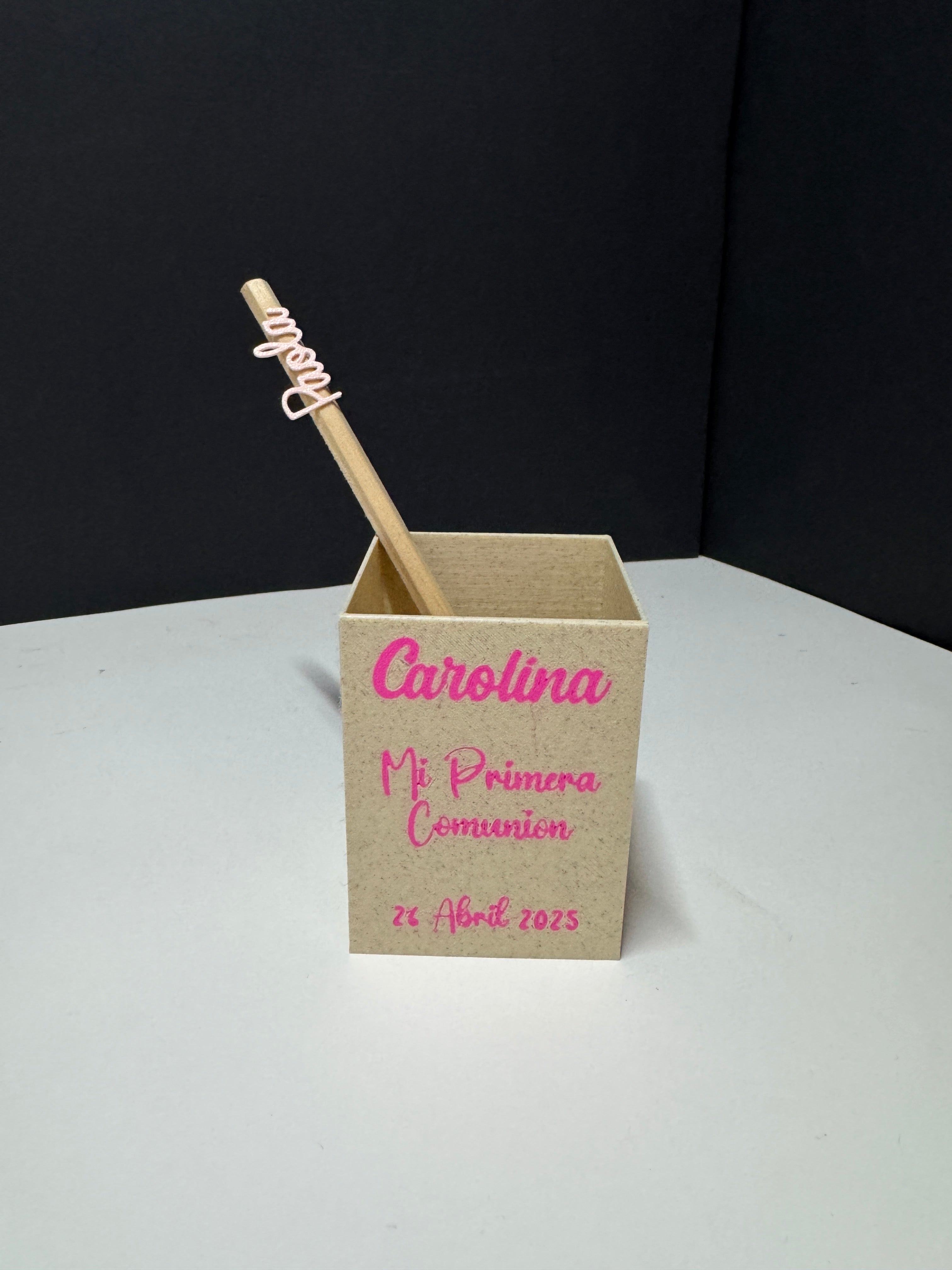 Lapicero + Lápiz personalizados para comuniones