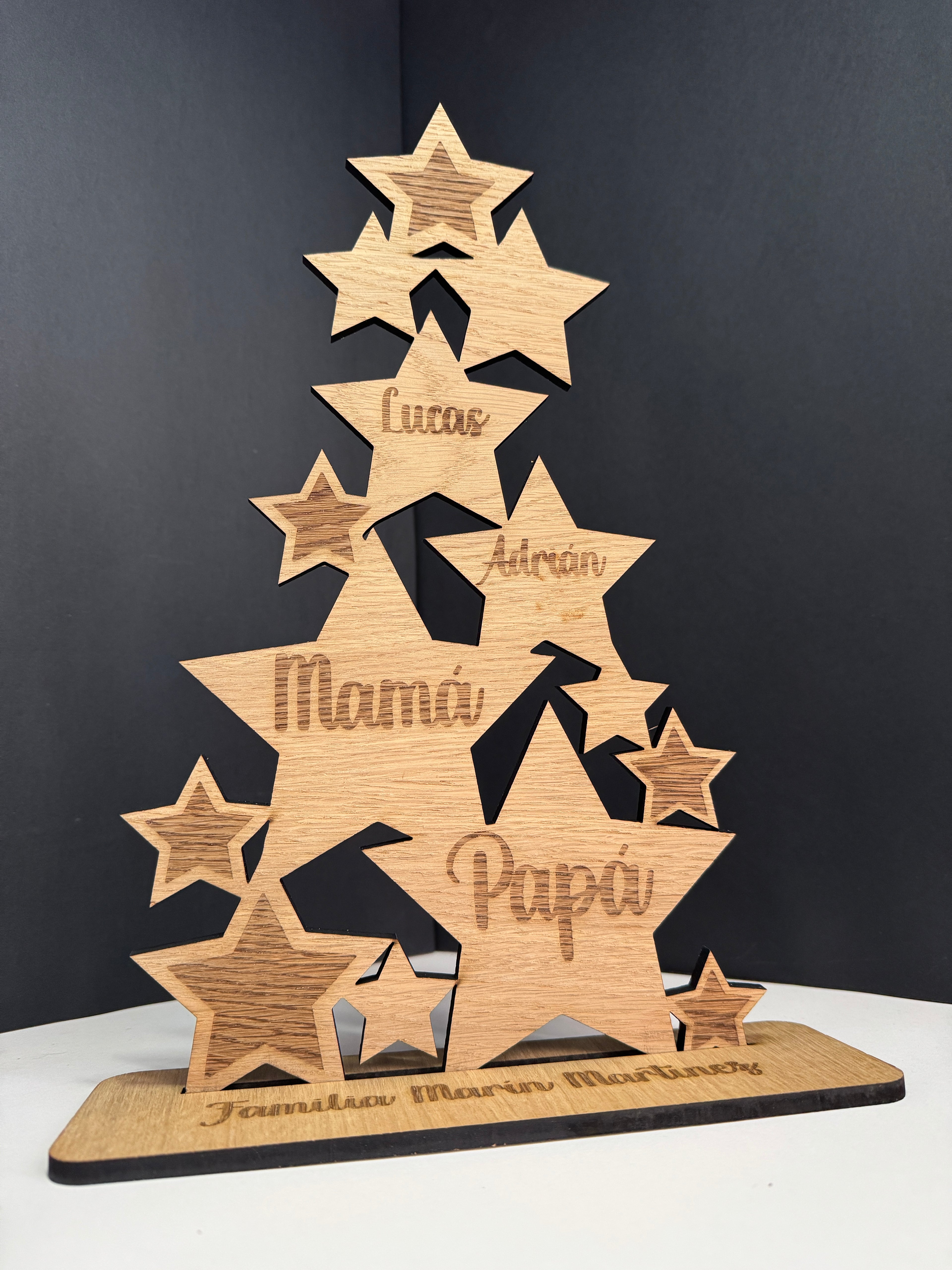 Árbol de Navidad personalizado