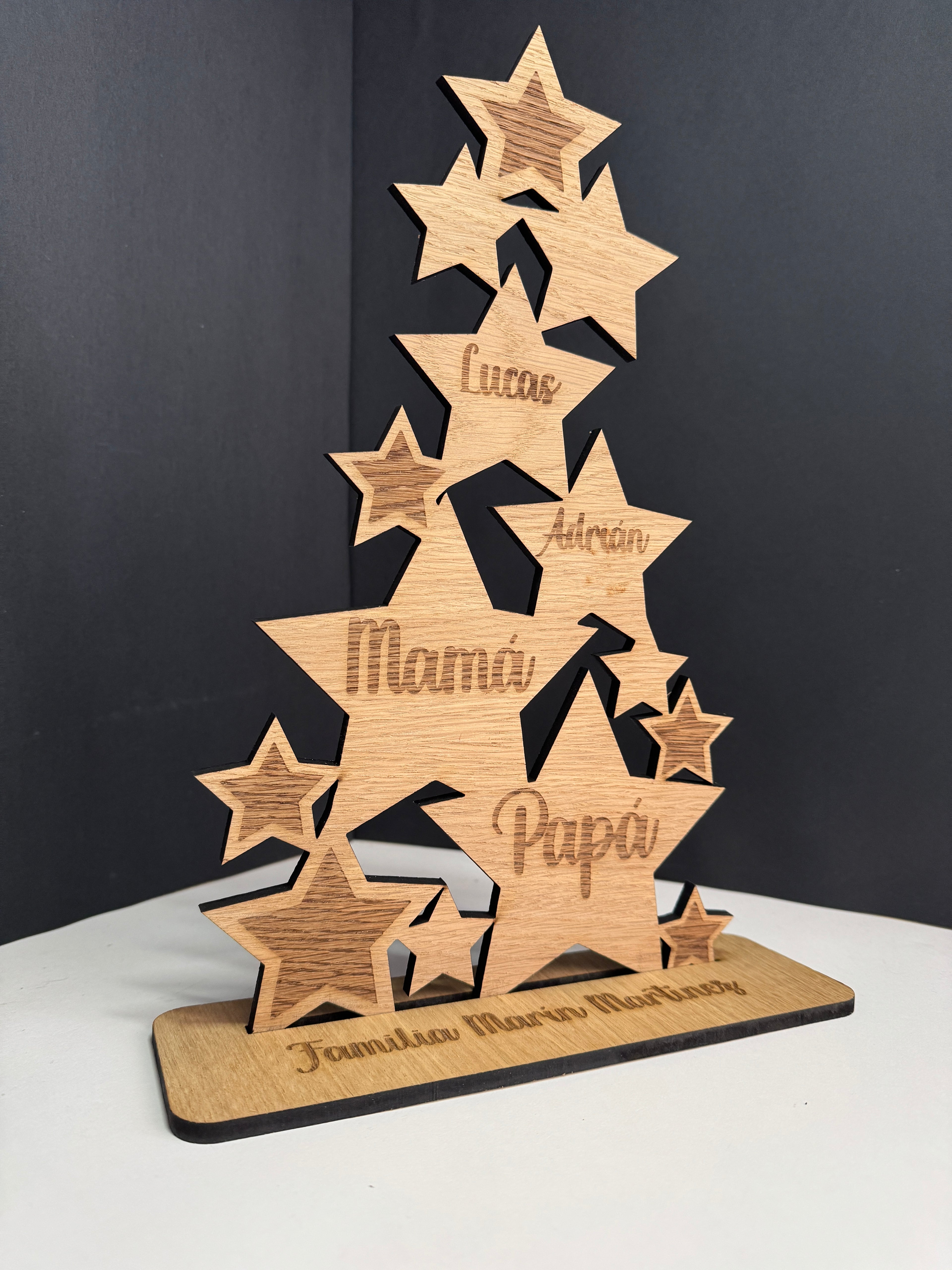 Árbol de Navidad personalizado