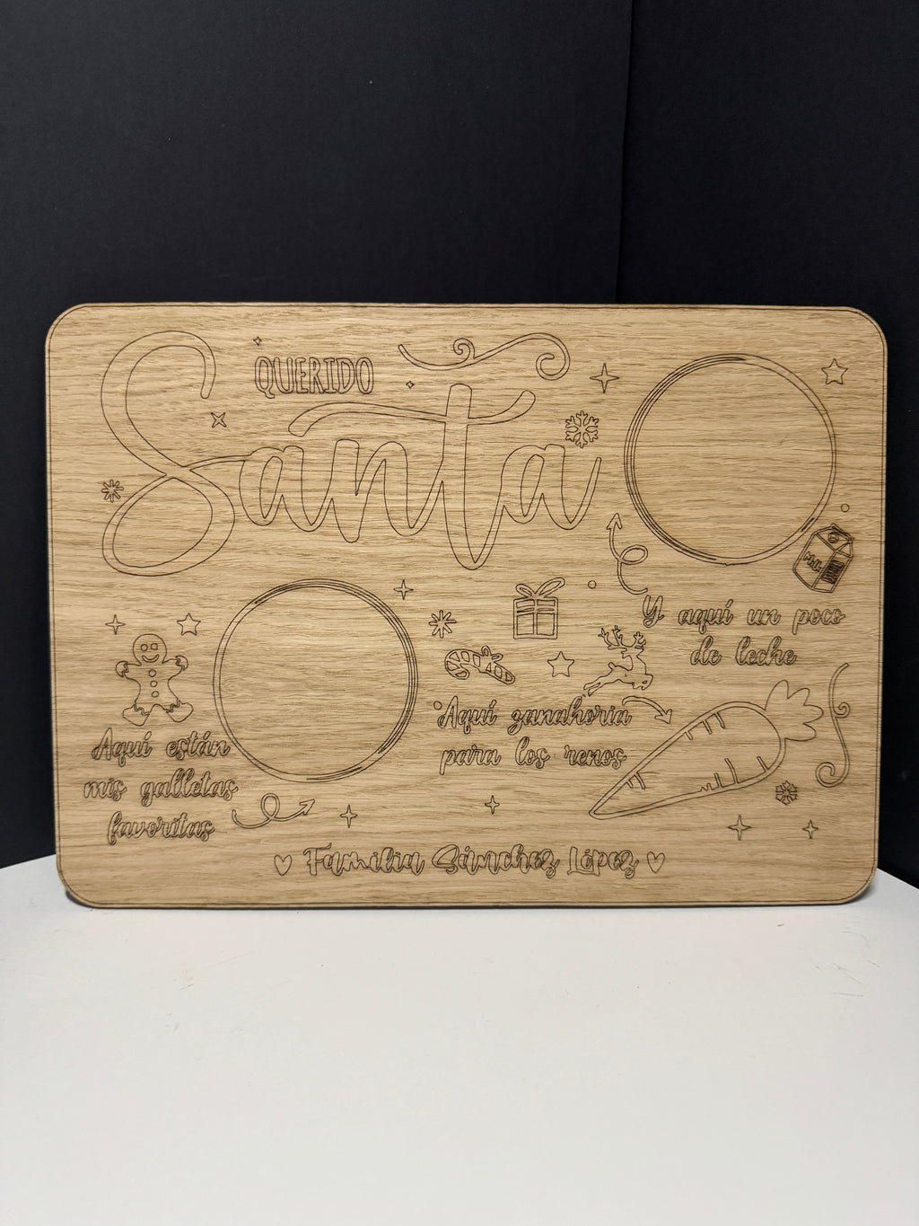 Bandejas para Reyes o Santa personalizadas