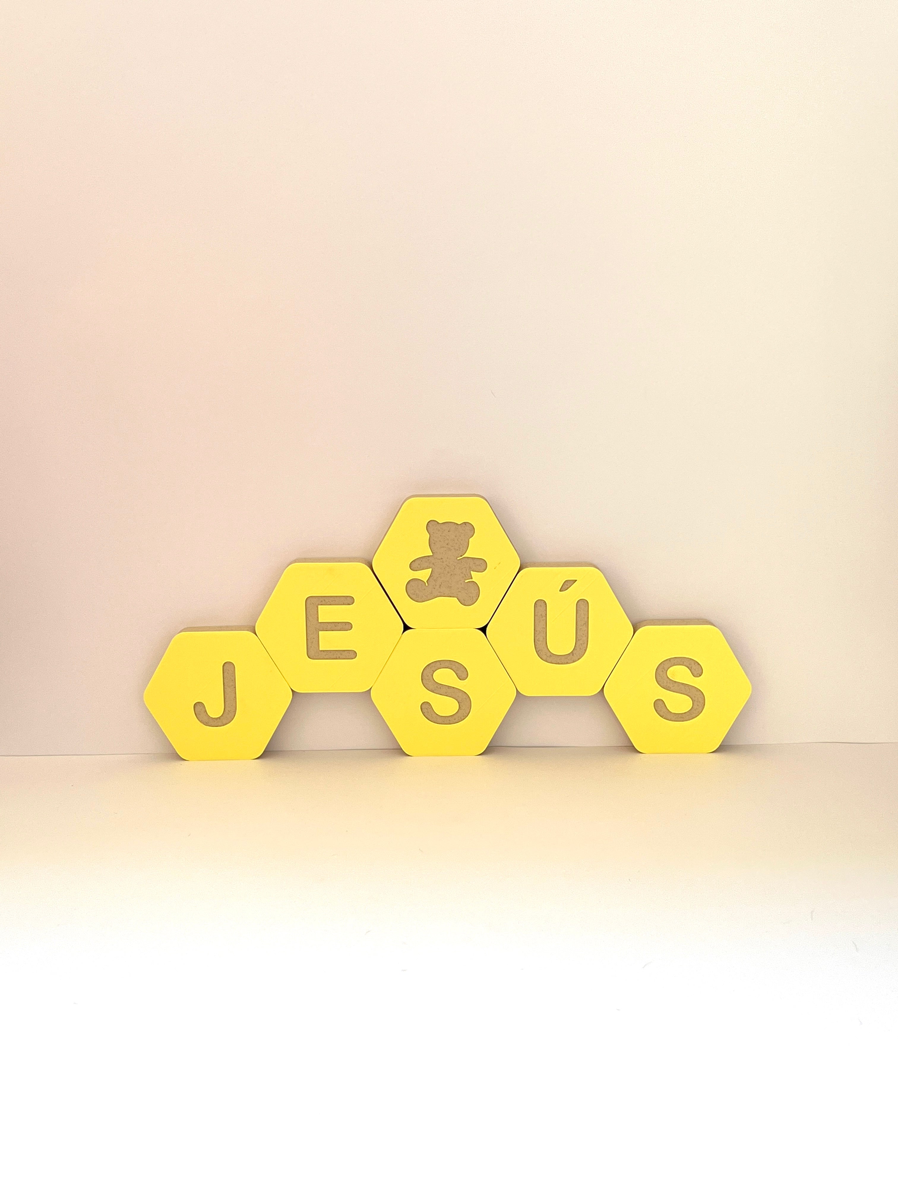 Puzzle de letras personalizado