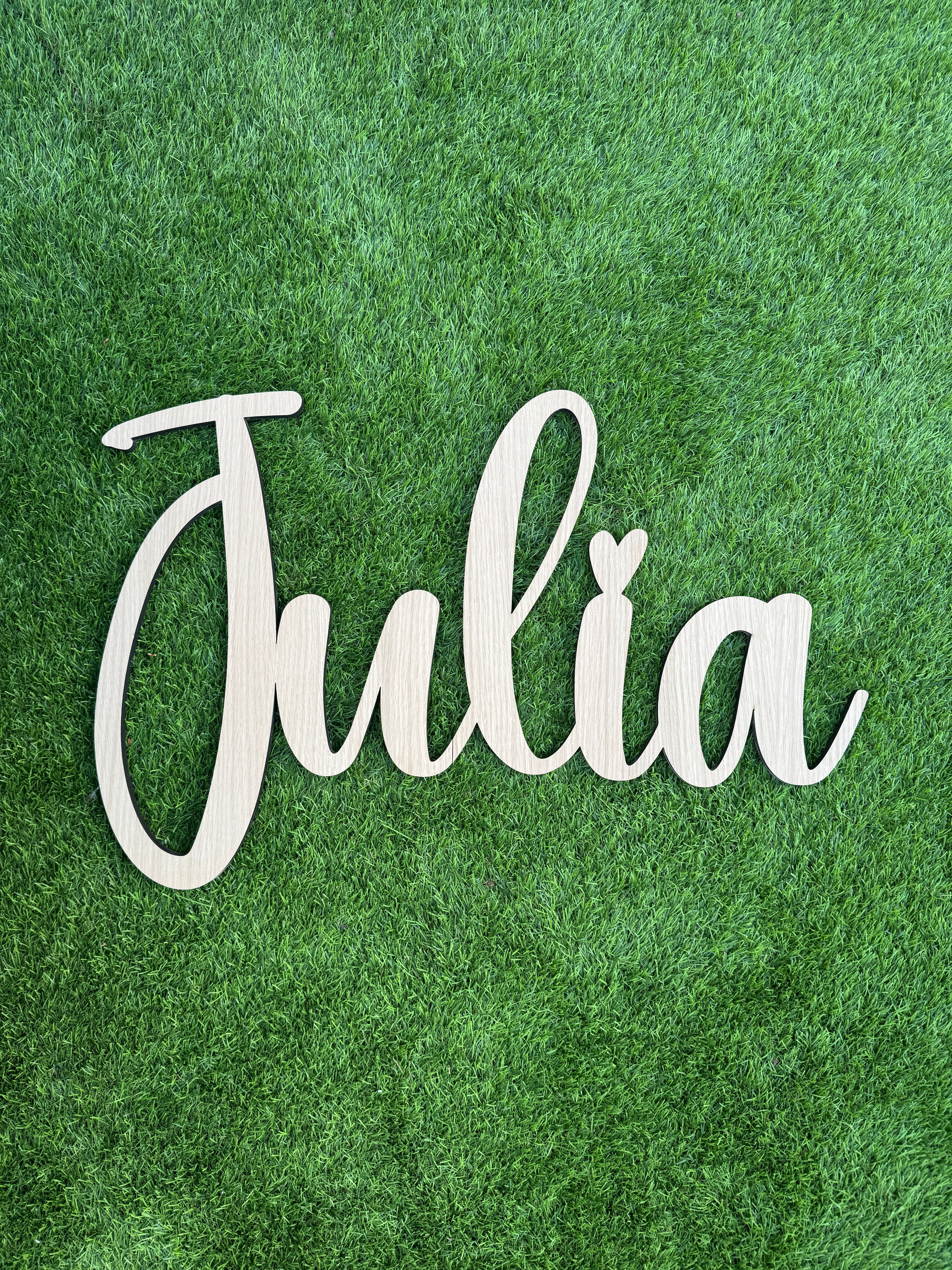 Nombre XXL para decoración de eventos