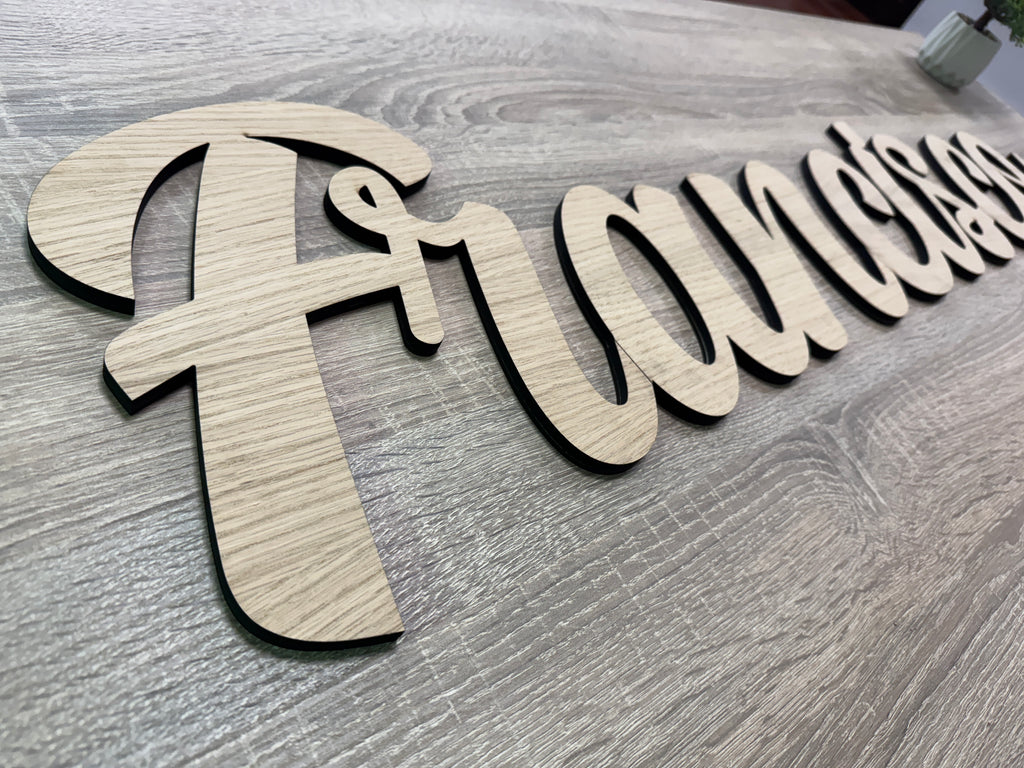 Nombre XXL para decoración de eventos