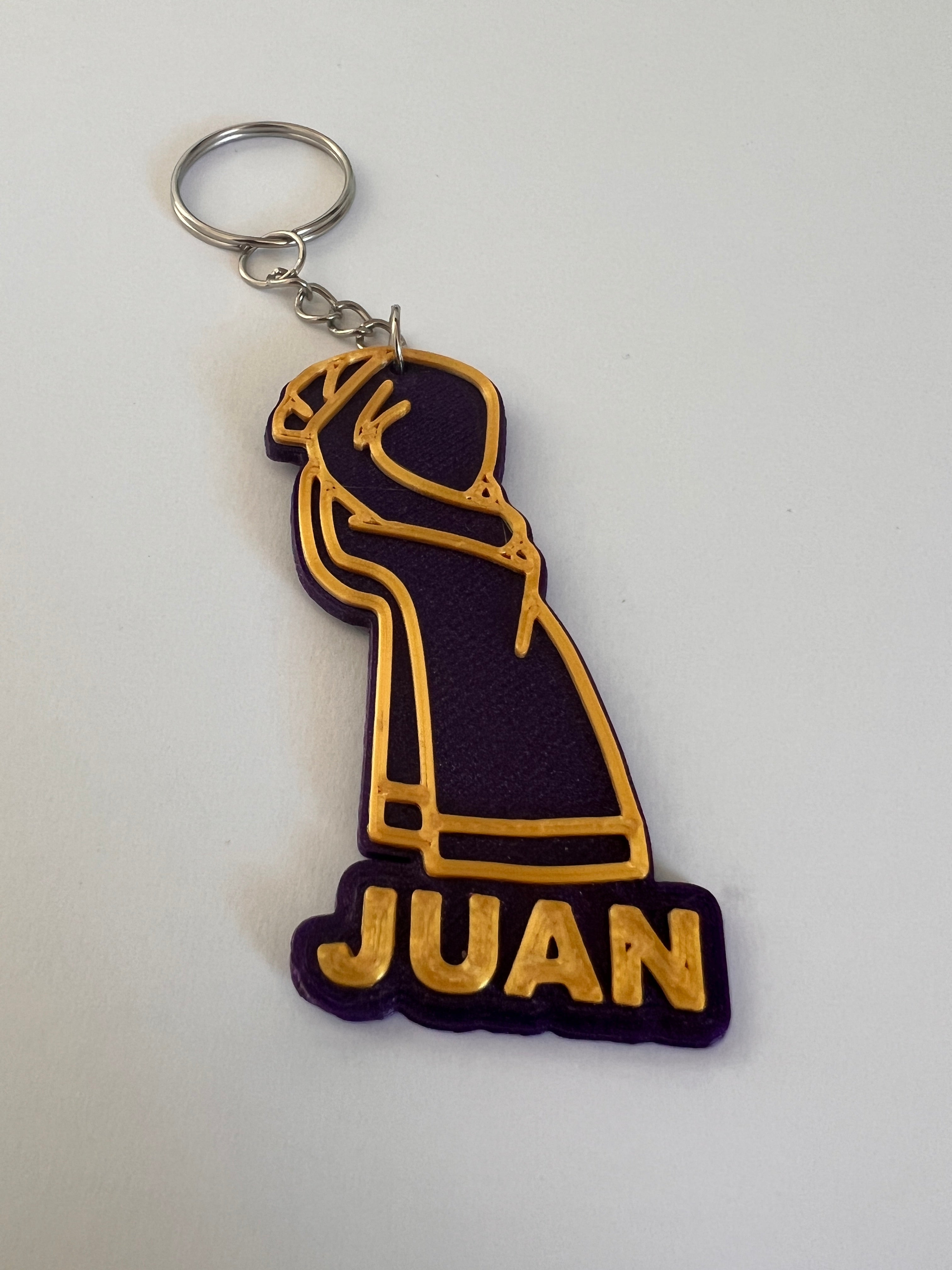 Llavero cofrade costal personalizado