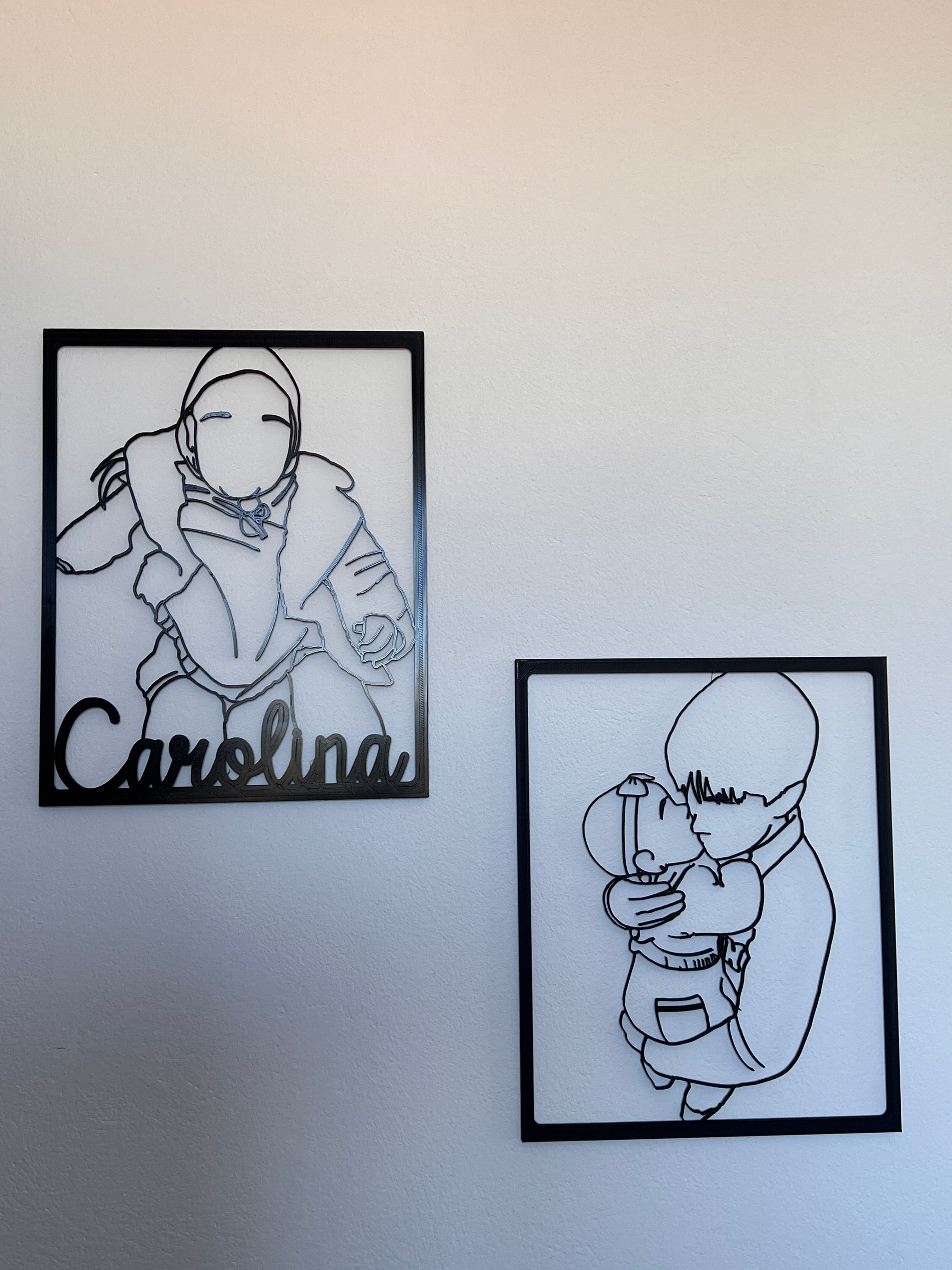 Cuadros de ilustraciones personalizados